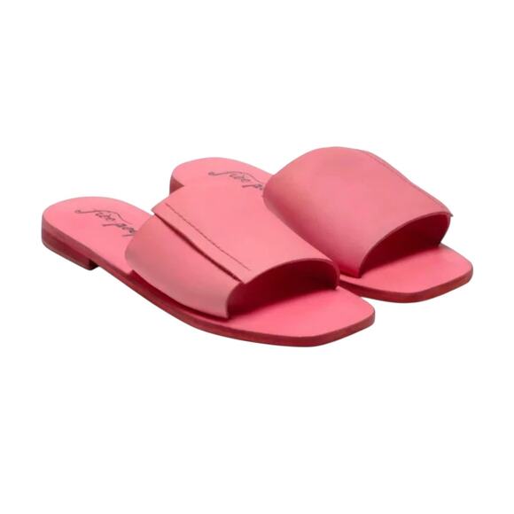 *SOLD* NIB! Free People Verona Slide Sandals in Watermelon - Size EU 38 - Picture 2 of 9